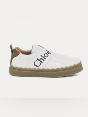 Chloé Logo Lauren Slip On Sneakers